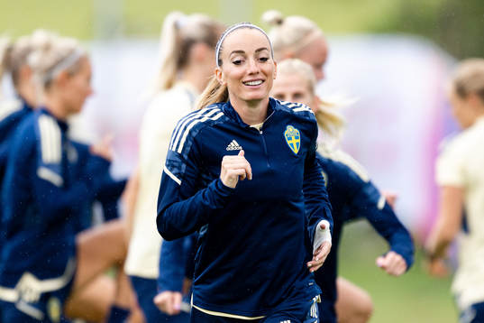 Kosovare Asllani of the Swedish women's national football