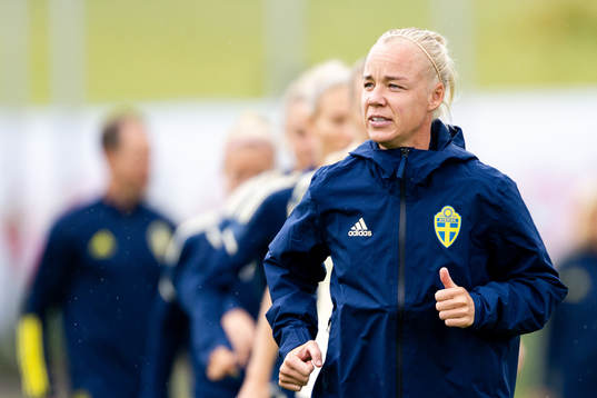 Caroline Seger of the Swedish women's national football