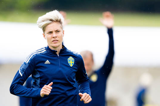 Lina Hurtig of the Swedish women's national football team