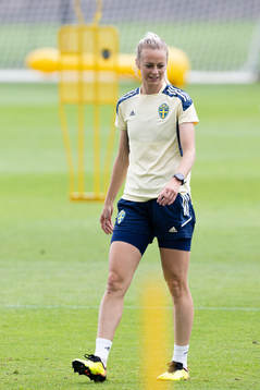 Amanda Ilestedt of the Swedish women's national football