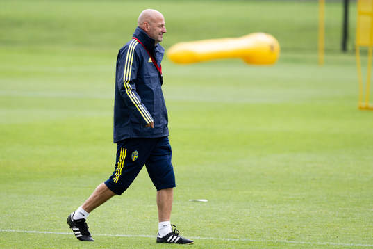 Assistant coach Magnus Wikman of the Swedish women's