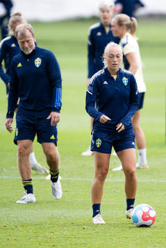 Hanna Bennison of the Swedish women's national football