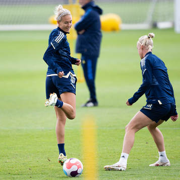 Emma Kullberg of the Swedish women's national football team