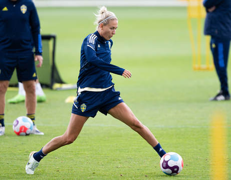 Emma Kullberg of the Swedish women's national football team