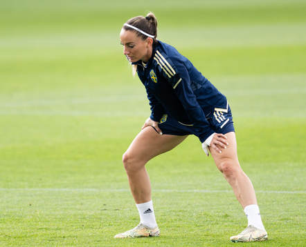 Kosovare Asllani of the Swedish women's national football