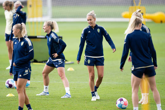 Emma Kullberg of the Swedish women's national football team