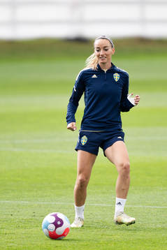 Kosovare Asllani of the Swedish women's national football