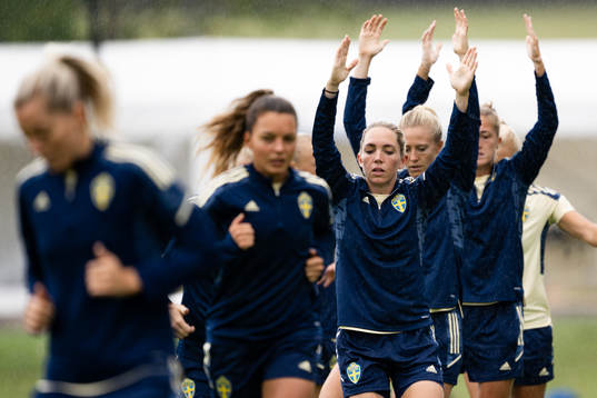Elin Rubensson of the Swedish women's national football