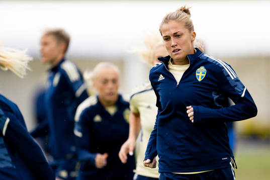Filippa Angeldahl of the Swedish women's national football