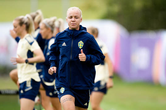 Caroline Seger of the Swedish women's national football