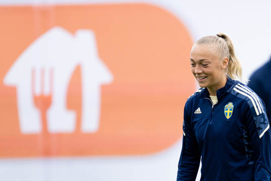 Hanna Bennison of the Swedish women's national football