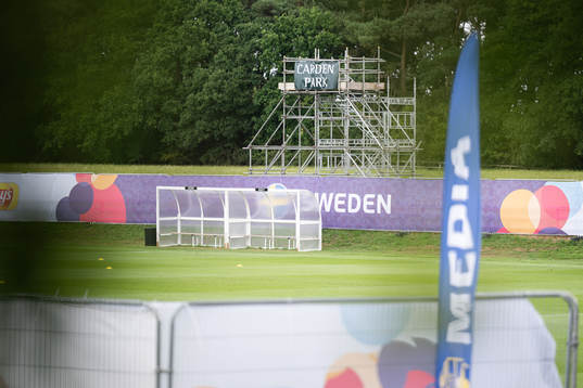 General view of Carden Park training grounds base camp of