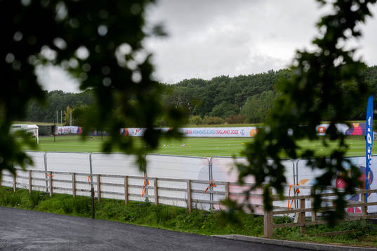 General view of Carden Park training grounds base camp of
