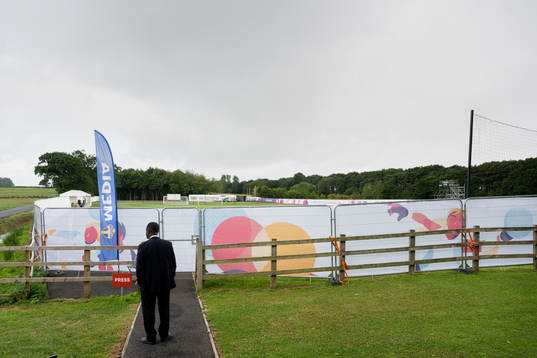General view of Carden Park training grounds base camp of