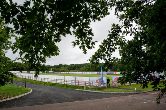 General view of Carden Park training grounds base camp of