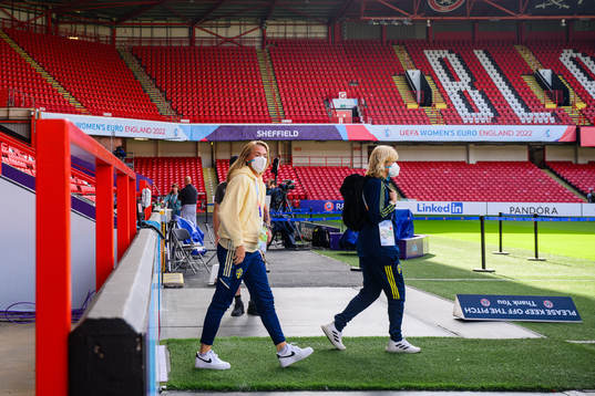 Magdalena Eriksson of the Swedish women's national football