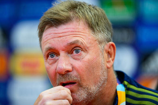 Peter Gerhardsson, head coach of the Swedish women's
