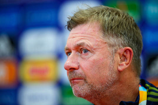 Peter Gerhardsson, head coach of the Swedish women's