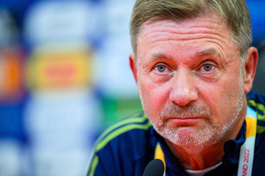 Peter Gerhardsson, head coach of the Swedish women's