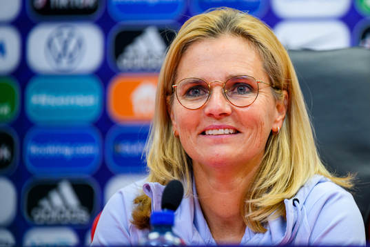 Sarina Wiegman, head coach of England of the English