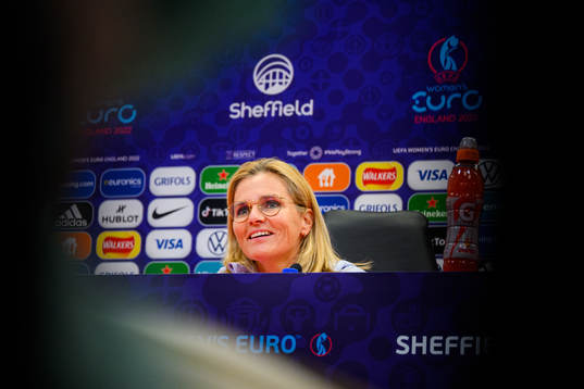 Sarina Wiegman, head coach of England of the English