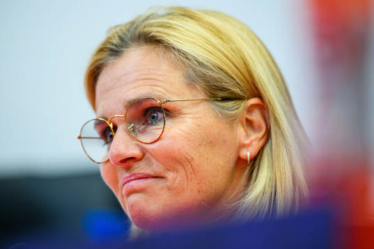 Sarina Wiegman, head coach of the English women's national