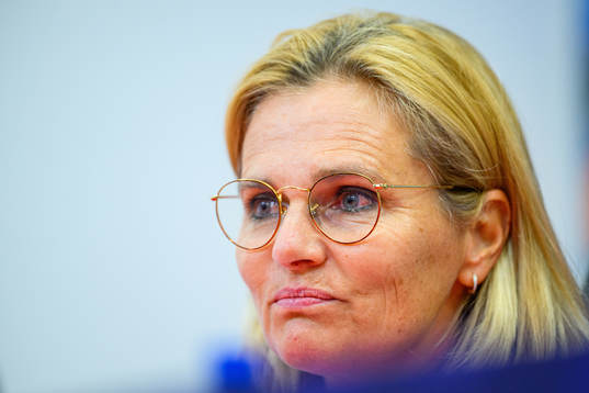 Sarina Wiegman, head coach of the English women's national
