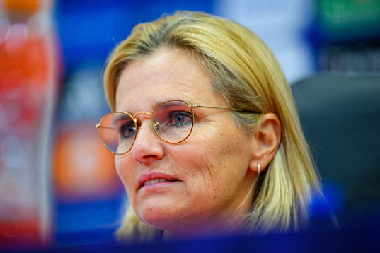 Sarina Wiegman, head coach of the English women's national
