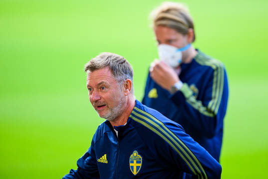 Peter Gerhardsson, head coach of the Swedish women's