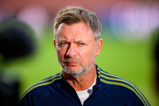 Peter Gerhardsson, head coach of the Swedish women's