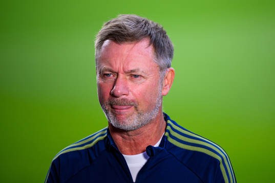 Peter Gerhardsson, head coach of the Swedish women's
