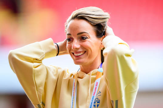 Kosovare Asllani of the Swedish women's national football