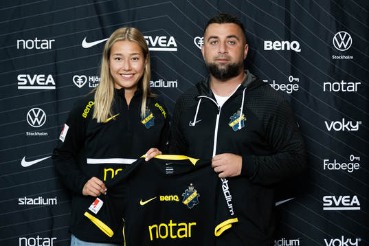s nyförvärv Emma Engström och Herish Sadi,