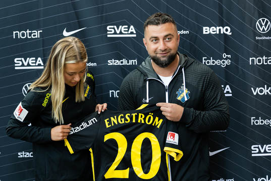 s nyförvärv Emma Engström och Herish Sadi,
