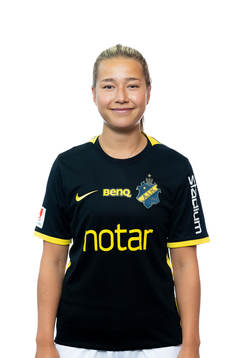 s nyförvärv Emma Engström poserer för porträtt