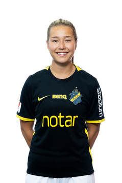 s nyförvärv Emma Engström poserer för porträtt