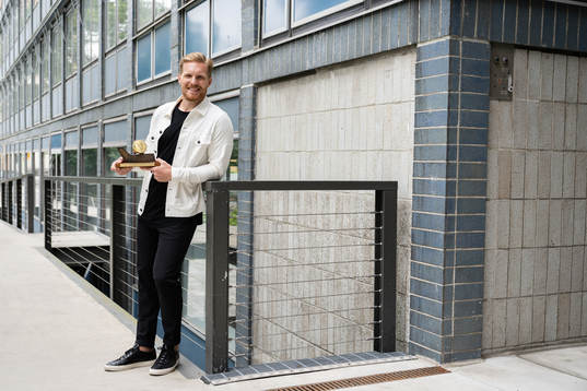 Gabriel Landeskog tilldelas Guldpucken