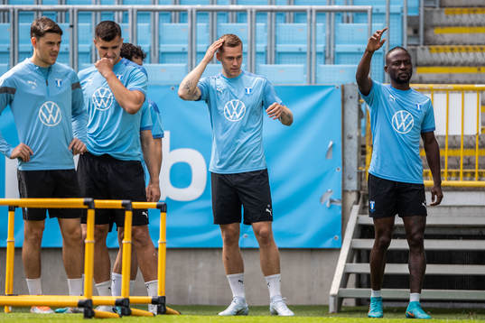 Felix Beijmo and Muhamed Buya Turay