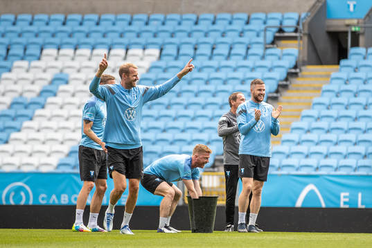 Ola Toivonen, Anders Christiansen and Lasse Nielsen