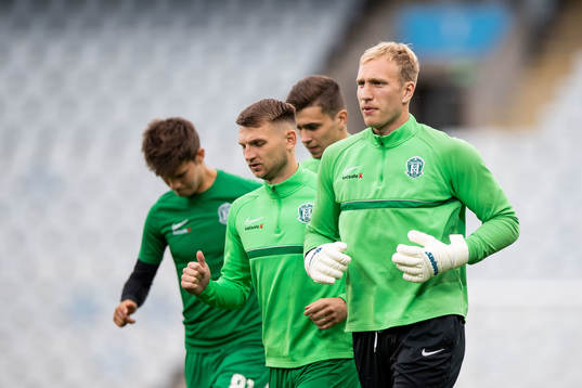 Goalkeeper Edvinas Gertmonas