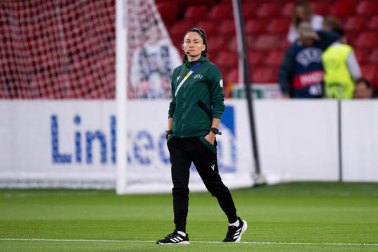 Assistant referee Sara Telek