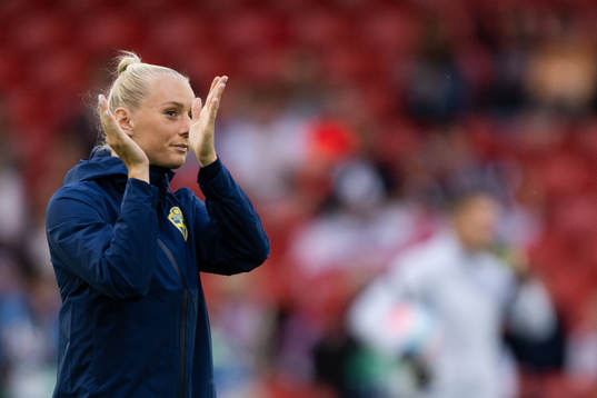 Stina Blackstenius of Sweden