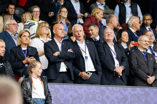 Annika Grälls, President of Elitfotboll Dam, Karl-Erik