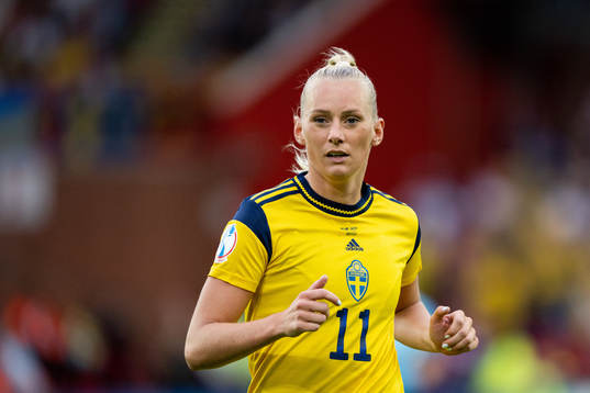 Stina Blackstenius of Sweden