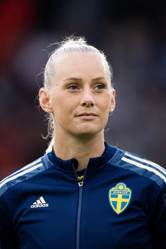 Stina Blackstenius of Sweden