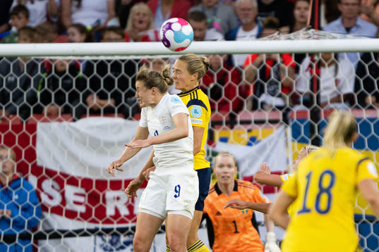 Ellen White of England against Magdalena Eriksson of Sweden
