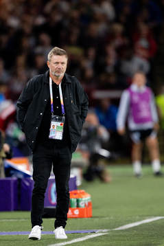 Head coach Peter Gerhardsson of Sweden