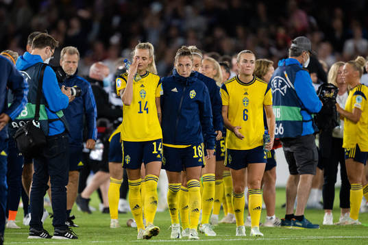 Nathalie Björn , Filippa Angeldahl and Magdalena Eriksson