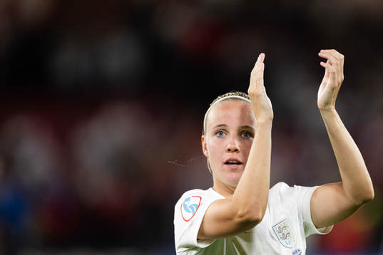 Beth Mead of England celebrates