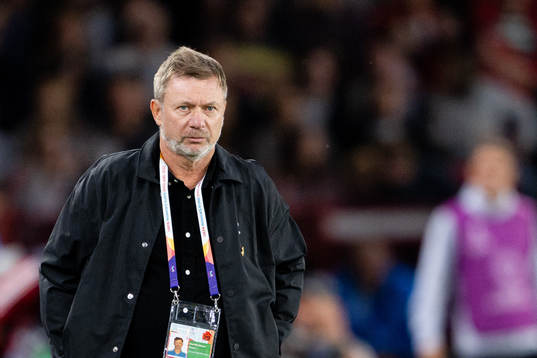 Head coach Peter Gerhardsson of Sweden